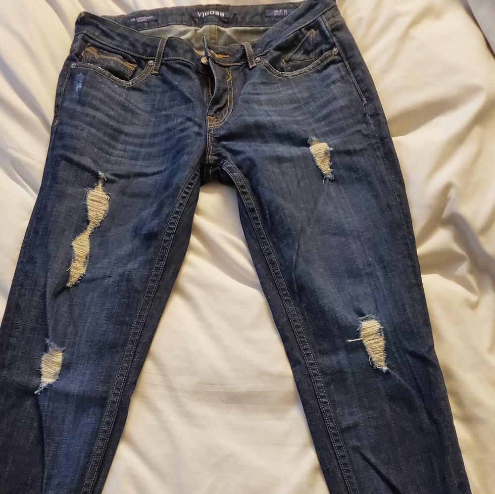 Vigoss 28 Boyfriend Ripped Jeans